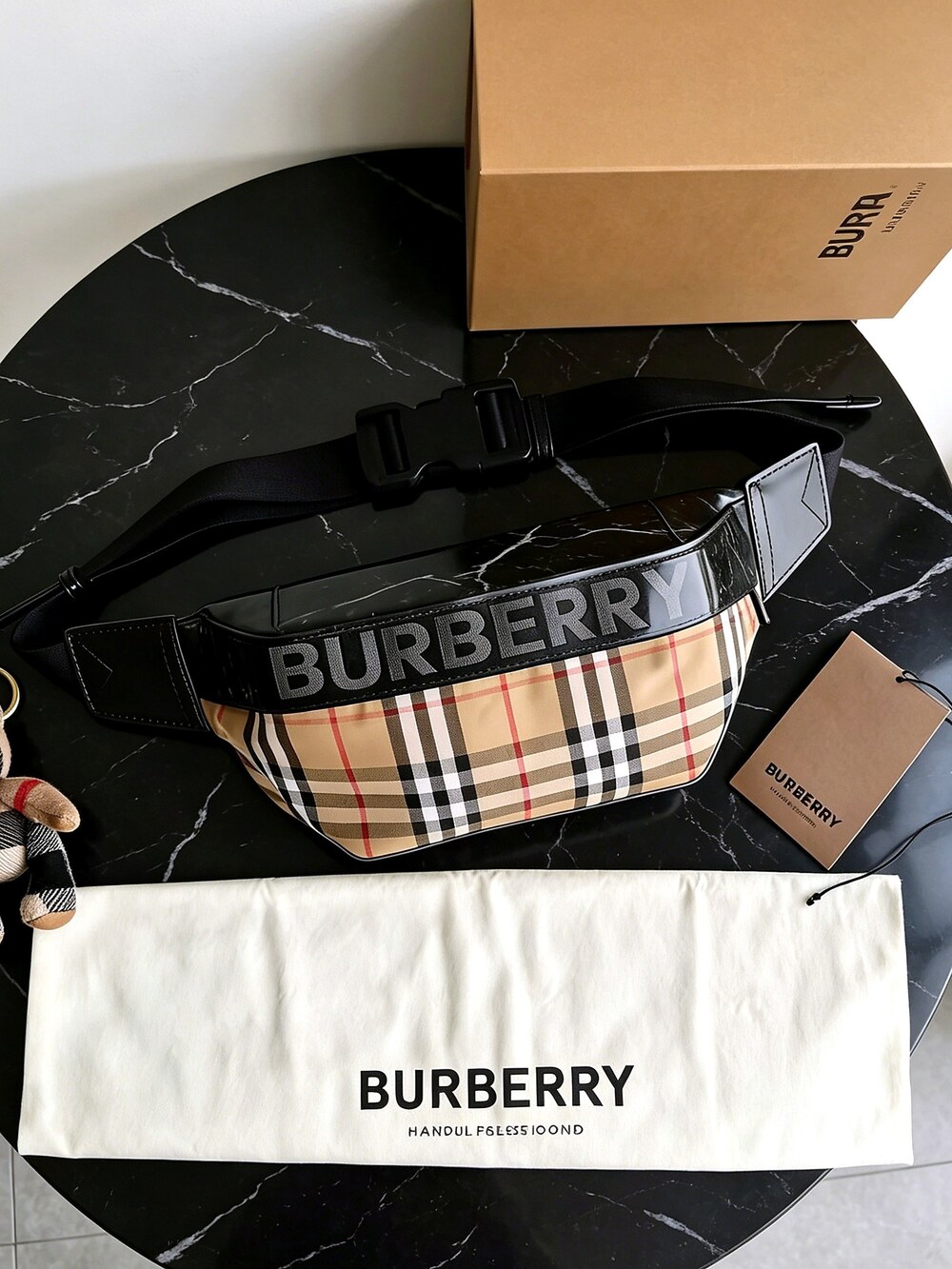 Burberry Vintage Check Belt Bag - Picture 1 of 6